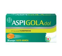 AspiGola Dol*16 Pastiglie Arancia 8,75mg
