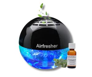 Aspira Lura - Deodorante con ionizzatore con olio di eucalipto, diffusore di profumo per fino a 200 m², senza coloranti, per soggiorno, ufficio e aria fresca