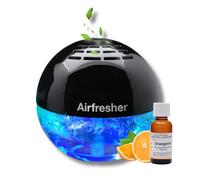 Aspira Lura, deodorante per ambienti e umidificatori con olio di arancia, aromatizzatore originale contro odori e aria secca, per casa e ufficio