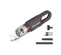 BEPER P202ASP401 Aspirabriciole ricaricabile, 55 W, Aspirabriciole Senza Fili, Compatto e Leggero, Aspira Liquidi e Solidi in Plastica con Filtro Hepa per Macchina o Casa, Capacità 400ml, Rosso/Grigio