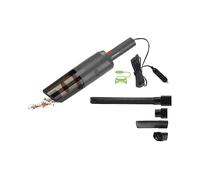 BEPER P202ASP402 0.35L, Grigio Aspirabriciole per Auto, 75W, Aspirapolvere a Mano con Spina per Auto, Accessori Inclusi, Cavo da 3 Metri, Serbatoio da 0,35L e Filtro HEPA Lavabile, 75 W, 0.35 Liters