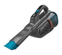ASPIRABRICIOLE BLACK + DECKER BHHV320B-QW, Potenza Max 108 W, Autonomia fino a 20 min, Contenitore polvere 0,7 l, grigio/azzurro