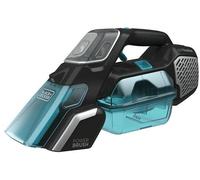 ASPIRABRICIOLE BLACK & DECKER spillbuster, Potenza Max 9 W, Autonomia fino a 15 min, Contenitore polvere fino a 0,25 l, Nero, Blu
