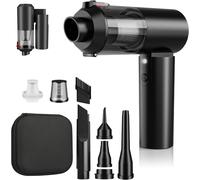 Aspirabriciole Senza Fili, 10 000PA Aspirapolvere Auto Portatile, Aspiratore e S