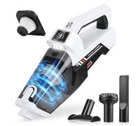 Aspirabriciole Senza Fili, 3-in-1 Portatile Cordless,16000PA Forte Aspirazione, Carica Di Tipo C, Filtro HEPA Lavabile, Piccolo Aspirapolvere per Auto, Casa, Ufficio, Peli di Animali Domestici