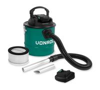 Aspiracenere a batteria 20V - 2.0Ah - serbatoio 12L | In atteria e caricatore rapido