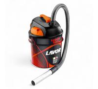 Aspiracenere elettrico 18 lt. in acciaio 1000 W con porta cavo Ashley 901