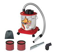 ASPIRACENERE ELETTRICO CENEHOT ASPIRAZIONE CENERI CALDE MAX 40°C 950 W - 18 L con doppio filtro, lancia piatta e spazzola con setole