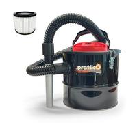 San Marco Aspiracenere Elettrico per Stufe a Pellet, Filtro HEPA Intercambiabile e Lavabile, Bidone da 10 L, Potenza 800 W, Ideale per Aspirare Ceneri Fredde da Stufe, Caminetti e Barbecue (800watt)