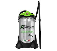 BIDONE SECCHIO ASPIRACENERE POLVERE ELETTRICO 30Lt 1200W CENETOP PRO RIBIMEX