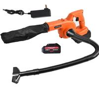 Aspirafoglie soffiatore per foglie aspirapolvere elettrico senza fili con batter