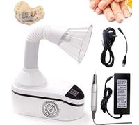 Aspirapolvere 230 W per manicure, aspiratore per lucidatura dentale, rotabile a 360°, penna per trapano per unghie