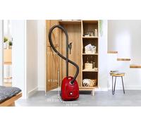 Aspirapolvere a bidone Bosch BGD38RD1H Serie 4 con sacco rosso
