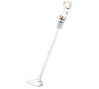 Aspirapolvere a cordone potente potente 2 in 1 silenzio ricaricabile ricaricabile ricaricabile per aspirapolvere con la spazzola per pavimenti per pulizia della casa ABS bianco