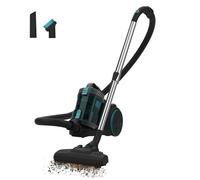 Cecotec Aspirapolvere a Traino senza Sacco Conga Rockstar Cyclonic XL. 890W, Serbatoio Grande Capacità 2.5L, Filtro Alta Efficienza, Tubo Telescopico Metallico Regolabile, Accessori per Mobili