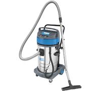 ASPIRAPOLVERE ASPIRALIQUIDI 80 LT MONOFASE 2 MOTORI FERVI A040/802