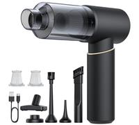 Aspirapolvere Auto, 16000Pa Aspirabriciole Senza Fili, Aspirapolvere per Auto110000RPM Aspiratore e Soffiatore con Motore Brushless, Mini Aspirapolvere Senza Fili per Auto Casa Ufficio Peli Domestici