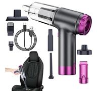 Aspirapolvere automatico ad alta aspirazione | 6000Pa Cordless Air Duster per auto | Multi-Ugelli Elettrico Cordless Compatto Aspirapolvere per Auto | Ricaricabile Palmare Aria Duster per la pulizia