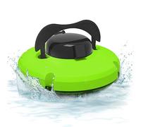 Aspirapolvere automatico per piscina, robot senza fili con aggancio automatico, design leggero per una pulizia senza sforzo, ideale per piscine interrate e fuori terra
