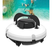 Aspirapolvere automatico per piscine, robot intelligente senza fili per piscine fuori terra e interrate, soluzione efficiente per la pulizia delle pareti