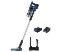 Scheppach Aspirapolvere a mano a batteria BC-VC250-X con contenitore da 600 ml, potenza 20 kPa, aspirazione senza sacchetto, LED e sistema a 3 filtri, serie 20 V-IXES, con batteria da 2 Ah e