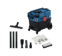 Bosch Professional Aspiratore universale GAS 400 A (1200 W, sistema pulizia filtro automatico (AFC), incl. filtro principale, tubo flessibile, adattatore PT, tubo curvo, 2 sacchetti per smaltimento)