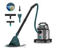 Cecotec Aspirapolvere Solidi, Liquidi, Tappezzerie e Tappeti con Cavo Conga CarpetClean 20000 Pro Ultra. 1600W, 21kPa di Potenza, Funzione 2 in 1, Capacità 20L, Kit Accessori, Raggio d'Azione 7m