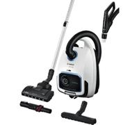 Bosch - Aspirapolvere con borsa, serie 6, ProSilence, silenzioso, filtro HEPA, testina LED, bianco, BGB6SIL0L