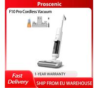 Aspirapolvere e scopa a batteria Proscenic F10 Pro, autopulente da 30 minuti, schermo LED, pulizia Proscenic F10 Pro