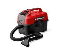 ASPIRAPOLVERE EINHELLTEVC 18/10 LiSolo, 90 mbar, 10 l, Nero, Rosso, Potenza 35 W, Rosso, Nero