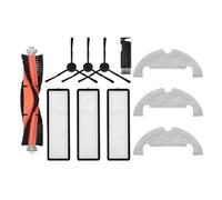 Aspirapolvere Filtro Hepa Cuscinetti in tessuto for mocio Sacchetti for la polvere Pezzi di ricambio for spazzole laterali/a rullo, compatibile con accessori Dreame D10s Plus (Color : As Shown 14)