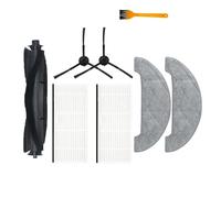 Aspirapolvere Filtro Hepa Sacchetto for la polvere Panni for mocio 2 in 1 Rullo for serbatoio dell'acqua/Sostituzione spazzola laterale, compatibile con accessori VioMi S9 (Color : Set21)