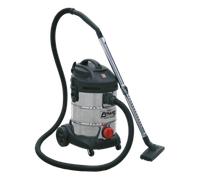 Sealey Aspirapolvere Industriale 30L 1400W/230V Inossidabile Tamburo PC300SD