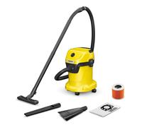 Karcher Aspirapolvere Wd 3 V-17/4/35 + Nozzles 1000w 17l