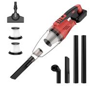 Aspirapolvere manuale a batteria per Makita da 18 V, 20000Pa, con ugello per pavimento, bocchetta per fessure, bocchetta per tappezzeria, contenitore per polvere da 0,6 l, aspirapolvere senza fili per