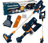 Aspirapolvere per bambini 2 in 1 con supporto - blu