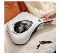 Aspirapolvere per Divani E Materassi, UV con Aria Calda, Ricarica USB Battimaterasso, 10kpa Forte Aspirazione Vuoto del Materasso, Pulisci Efficacemente Cuscini, Materassi