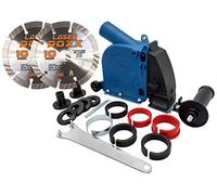 Aspirapolvere per frese da muro 125 mm + 2 X Laser Roxx 125