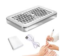 Aspirapolvere Per Nail Tech | Regolabile con Ricarica USB | Attrezzatura Per Salone Unghie,Per Casa e Salone Acrilico Gel Polvere Dip Manicure Pedicure, Donna Moglie Madre Fidanzata
