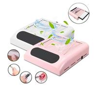 ASPIRAPOLVERE PER UNGHIE 80 W MANICURE PROFESSIONALE COLLETTORE POLVERI FILTRO