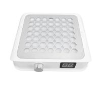 Aspirapolvere per Unghie, Aspiratore di Potenza Regolabile 60 W per Manicure, Aspirapolvere a Basso Rumore per Unghie per Uso Domestico in Salone, Quando Si Utilizza il (Spina