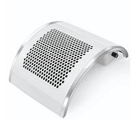 Aspirapolvere per Unghie, Potente Aspirapolvere per Unghie, Detergente per Unghie da 80 W con 4 Ventole 2 Sacchetti per la Raccolta della Polvere, Aspiratore per Polveri Elettrico
