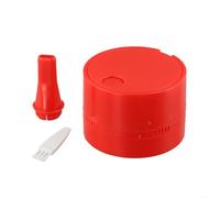 Aspirapolvere portatile da tavolo con potente aspirazione per pulire polvere e briciole, design compatto per un comodo utilizzo in ambienti domestici e in ufficio (rosso)