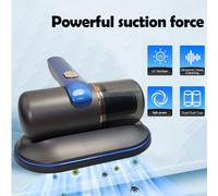 Aspirapolvere portatile multifunzione per acari della polvere, aspirapolvere per materassi con luce UV, rimozione degli allergeni, aspirazione potente, aspirapolvere a mano senza fili per ufficio, cas