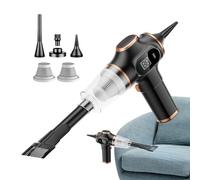 Aspirapolvere portatile per auto - pulitore compatto ricaricabile, di rimozione della polvere versatile, struttura facile da impugnare, dispositivo portatile per uso domestico quotidiano