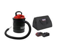 Aspirapolvere Portatile Per Ceneri Sealey 15L Kit 20V 2Ah Serie SV20 CP20VAVKIT1