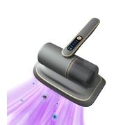Aspirapolvere portatile per materassi, con luce UV e vibrazioni, 12 kpa aspirapolvere senza cavo, materassi per aspirapolvere antiacaro per divano letto materasso (grigio)