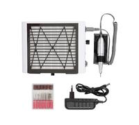 Aspirapolvere portatile per unghie, aspiratore da tavolo, per manicure, 30 K, rpm, con manico per lucidatura, 30000 Rpm