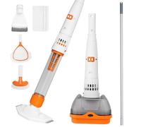 Aspirapolvere ricaricabile All in ONE per piscine e spa, doppia modalità e sistema di azionamento magnetico, filtri a rete ultra fine da 25 µm per vasca idromassaggio, piccole piscine fuori terra, 60