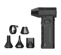 Aspirapolvere ricaricabile con ventola focalizzata da, Black | Funzioni soffiaggio e aspirazione, flusso d ' mirato per particelle sfuse e